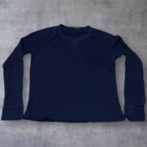 RLX Ralph Lauren Shirt Mens Large Pima Cotton Thermal Waffle Knit Base Layer